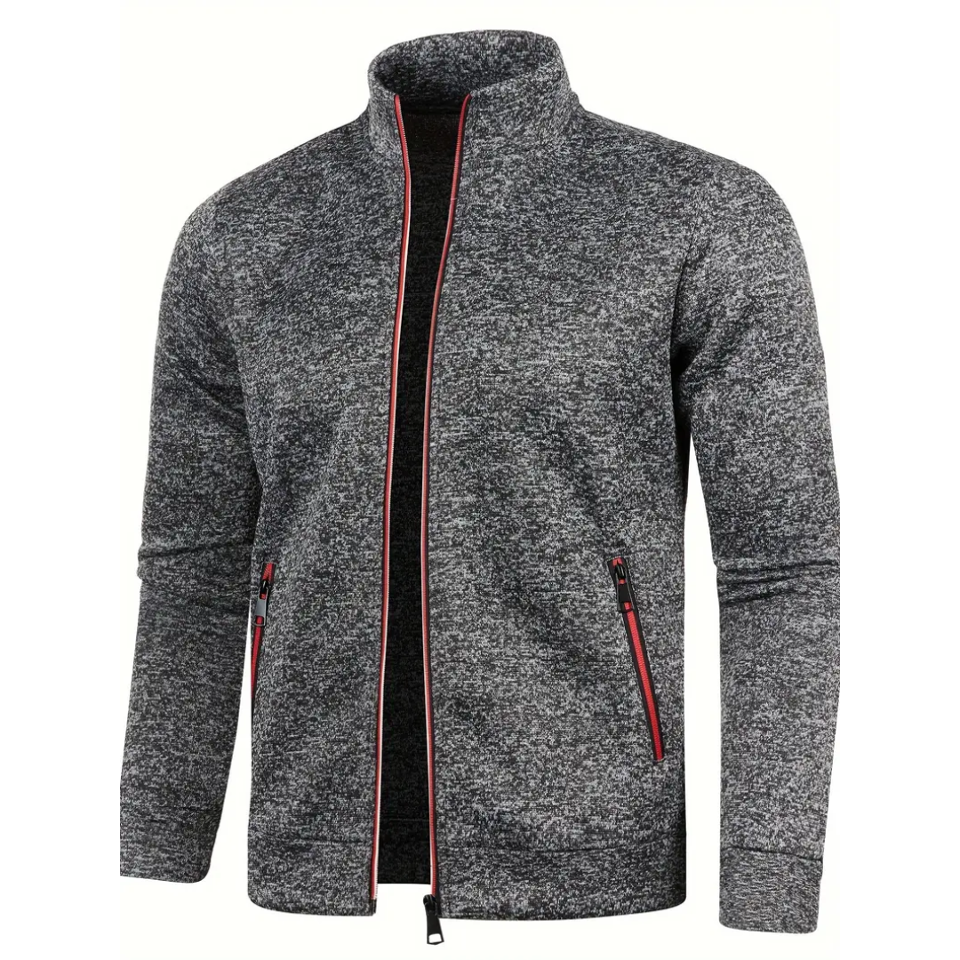Oliver™ – Timeless Knitted Zip Cardigan